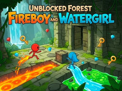 Juego Fireboy y Watergirl del bosque desbloqueados en línea