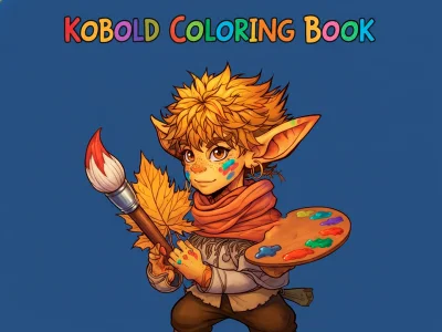 Juego Libro para colorear Kobold en línea