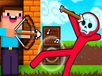 Juego Novato arquero vs stickman zombie en línea