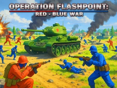 Juego Operación Flashpoint: Guerra Roja- Azul en línea