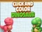 Juego Click And Colors Dinosaurios en línea