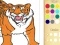 Juego Libro para colorear de tigre en línea