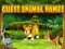 Juego Adivina los nombres de los animales en línea Juego Adivina los nombres de los animales en línea