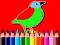 Juego De vuelta a la escuela: Libro de colorear pájaros en línea