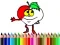Juego De vuelta a la escuela: Coloreando frutas en línea