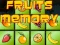 Juego Memoria de Frutas en línea
