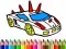 Juego De vuelta a la escuela: Coloreando coches de GTA en línea