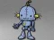 Juego Rompecabezas de robot de dibujos animados en línea