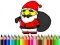 Juego Regreso a la escuela: Coloreando a Santa Claus en línea