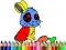 Juego Regreso a la escuela: Libro de colorear con conejos en línea