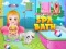 Juego Baño Spa de Baby Hazel en línea