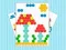 Juego Arte del Puzzle de Mosaico en línea