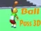 Juego Pase de balón 3D en línea