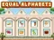 Juego Alfabetos Iguales en línea