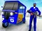 Juego Taxi auto-rickshaw policial en línea