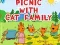 Juego Picnic con la familia gato en línea