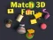 Juego Diversión Match 3D en línea