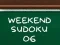 Juego Sudoku de Fin de Semana 06 en línea