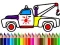 Juego De Vuelta a la Escuela: Libro de Colorear Camiones en línea