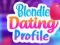 Juego Perfil de Citas Rubia en línea