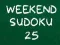 Juego Sudoku de Fin de Semana 25 en línea