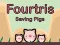 Juego Fourtris: Salvando cerdos en línea