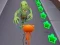 Juego Gato Enfadado: Carrera en el Callejón de los Zombis en línea