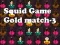 Juego Juego del calamar oro match-3 en línea