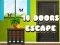 Juego Escape de 10 Puertas en línea