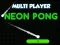 Juego Neon Pong Multijugador en línea Juego Neon Pong Multijugador en línea