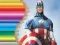 Juego Libro para colorear de Capitán América en línea Juego Libro para colorear de Capitán América en línea