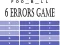 Juego Juego de 6 errores en línea