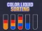 Juego Clasificación de líquidos de colores en línea