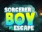 Juego Escape del chico hechicero en línea