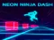 Juego Dash ninja de neón en línea