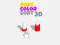 Juego Sort de color de la cuerda 3D en línea Juego Sort de color de la cuerda 3D en línea