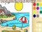 Juego Libro para colorear de playa para niños en línea