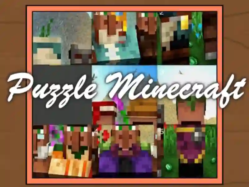 Juego Rompecabezas minecraft en línea