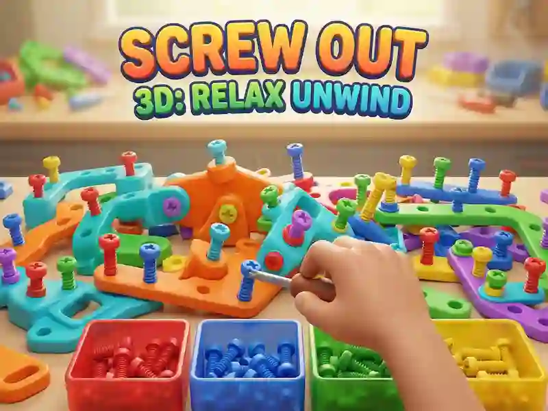 Juego Screw Out 3D: Relájate Relájate en línea