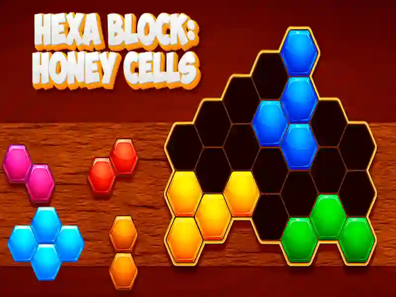 Juego Bloque HEXA: celdas de miel en línea