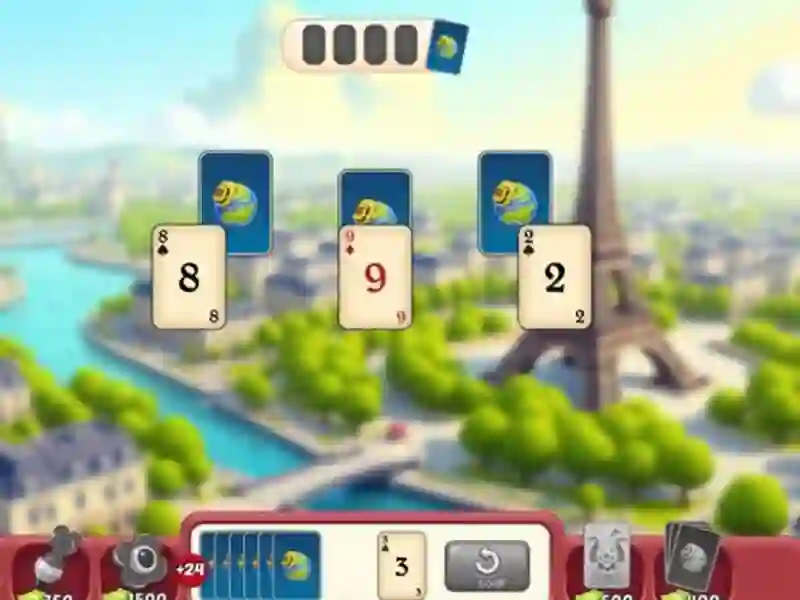 Juego Gira mundial del solitario en línea