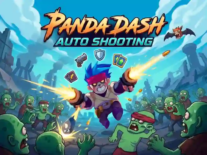 Juego Panda Dash Auto Shooting en línea