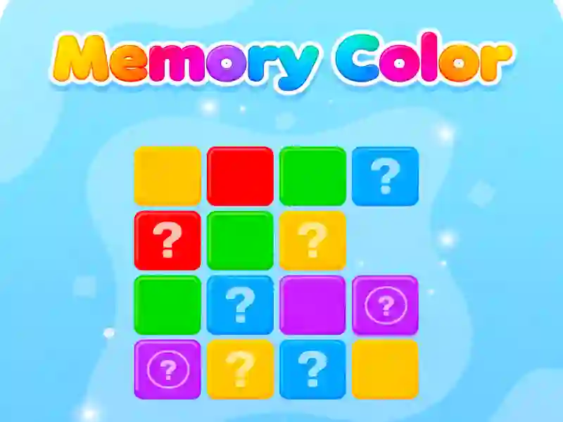 Juego Memory Color en línea