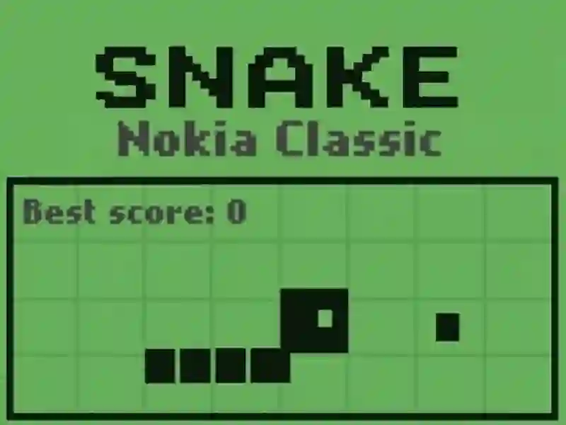 Juego Serpiente Nokia Clásico en línea
