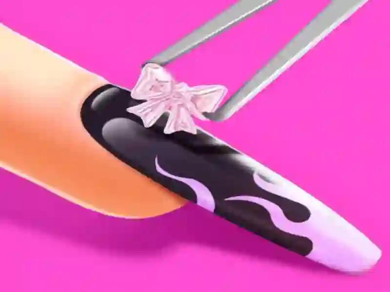 Juego Uña acrílica 3D: juego de arte de uñas en línea