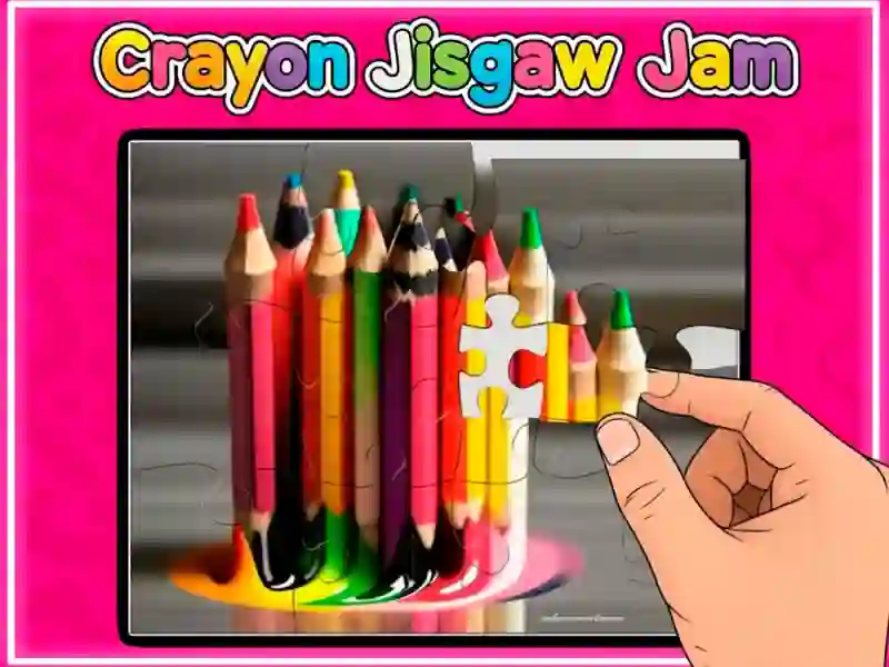 Juego Mermelada de rompecabezas de crayones en línea