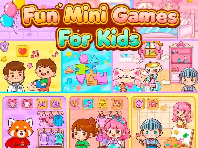 Juego Minijuegos divertidos para niños en línea