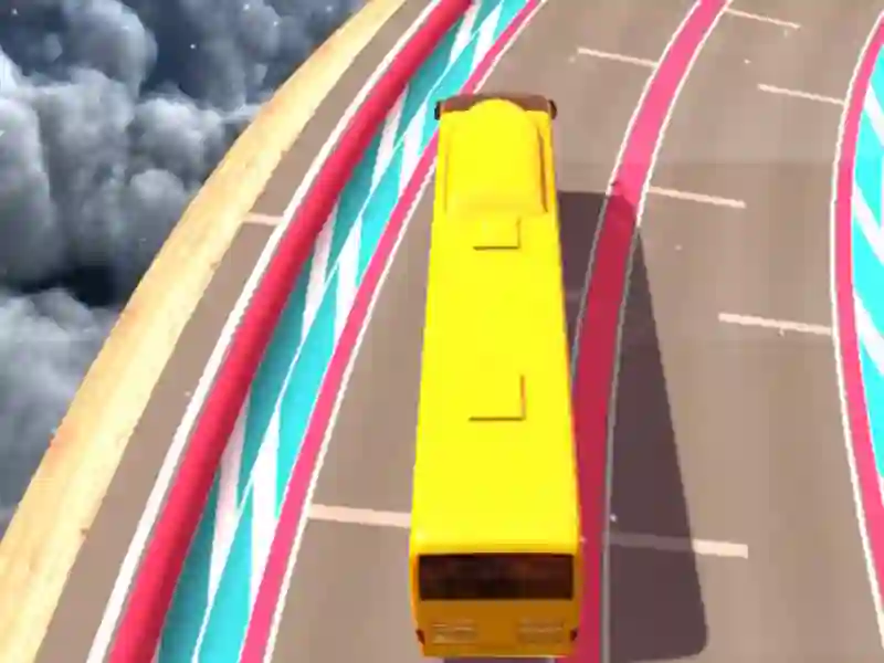 Juego Simulador de acrobacias de bus de rampa en línea