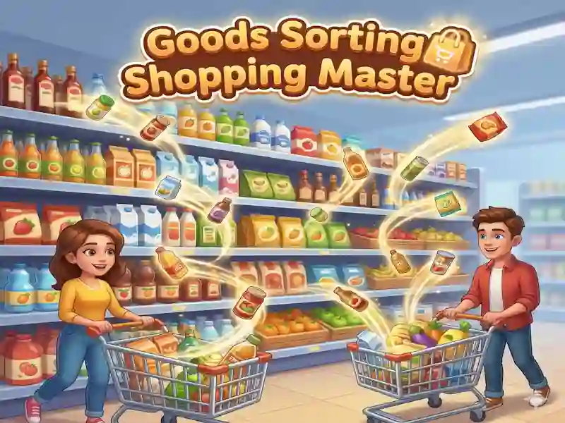 Juego Maestro de compras de clasificación de mercancías en línea