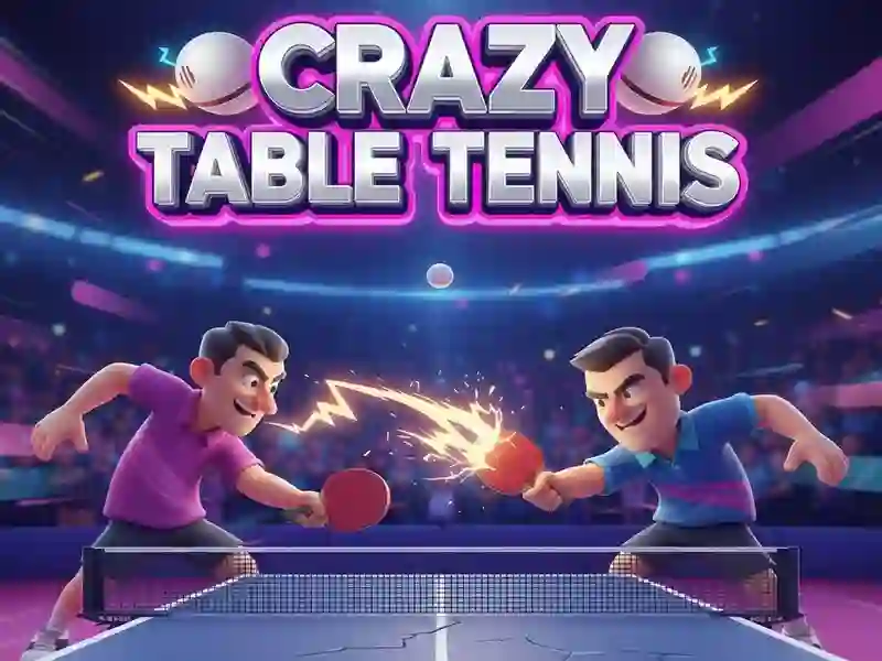 Juego Tenis de mesa loco en línea
